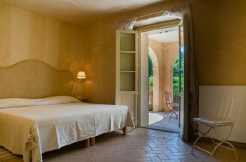 Schlafzimmer mit eigener Terrasse La Casetta